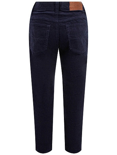 Синие вельветовые брюки Ralph Lauren - 1084519085245 - Фото 2