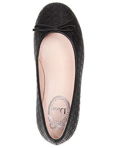 Туфли из натуральной кожи с узором Cannage Dior - 2011109670580 - Фото 4