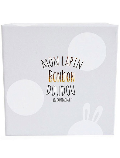 Кролик Bonbon белый 30 см Dou Dou et Compagnie - 7124520170135 - Фото 4