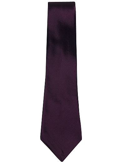 Бордовый классический галстук Malip - 1320918580067 - Фото 1