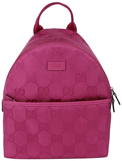 Розовый рюкзак с узором GG GUCCI - 1504508170078 - Фото 1