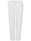 Белые льняные брюки - 1084519272379