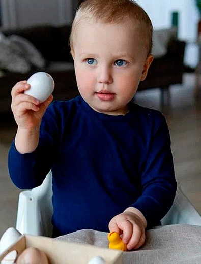 Набор игрушечных яиц в ящике LUKNO - 7134520270766 - Фото 2