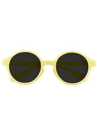 Солнцезащитные очки в круглой желтой оправе IZIPIZI - 5252828980063 - Фото 1