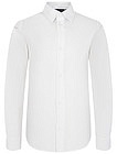 Белая хлопковая рубашка - 1014519286243