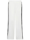 Белые брюки-кюлоты с лампасами - 1084509373352