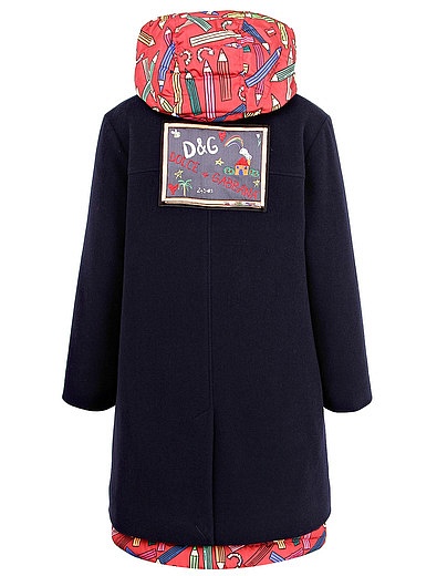 Пальто с внутренним пуховиком Dolce & Gabbana - 1123009981558 - Фото 4