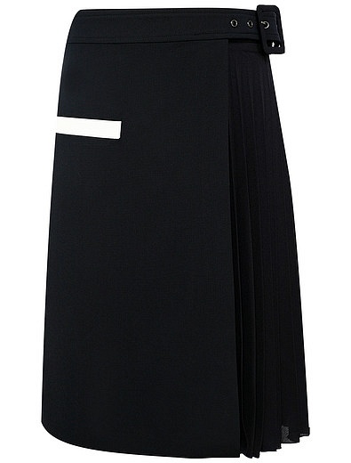 Темно-синяя асимметричная юбка Prairie - 1044509282368 - Фото 1