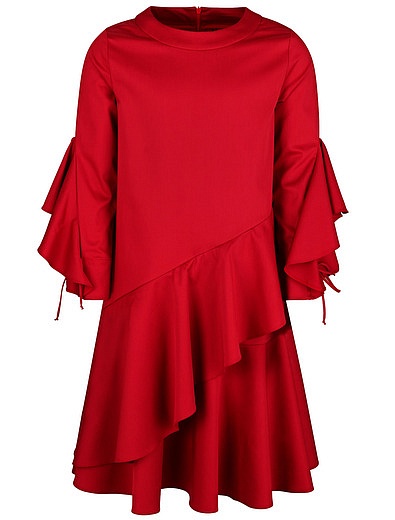 Красное платье с оборками TVVIIGA - 1054500180334 - Фото 1