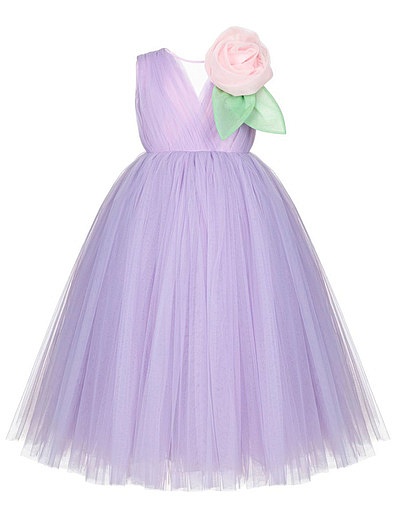 Платье с пышной розой SASHA KIM - 1054709271031 - Фото 1
