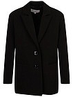Черный однобортный пиджак - 1334509381025