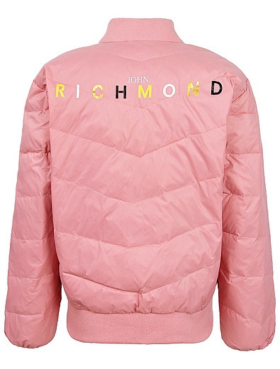 розовая пуховая Куртка JOHN RICHMOND - 1074509271147 - Фото 2