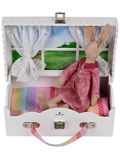 Кровать-чемодан с мягкой игрушкой Carolon - 7134520070038 - Фото 1