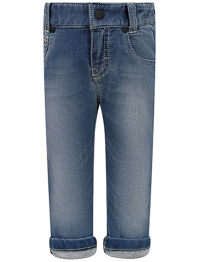 Синие джинсы с подворотами GIVENCHY - 1164529180786 - Фото 1