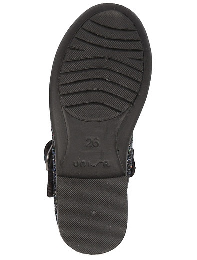 Черные туфли с глиттером UNISA - 2014509183858 - Фото 5