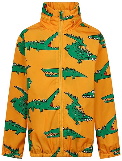 Оранжевая куртка с крокодилами Stella McCartney - 1074519273797 - Фото 3