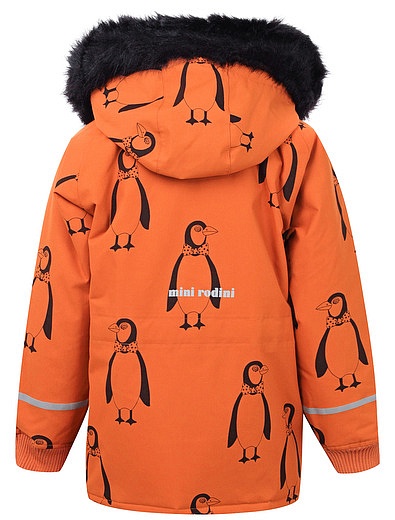 Куртка с принтом пингвины MINI RODINI - 1072419980081 - Фото 3