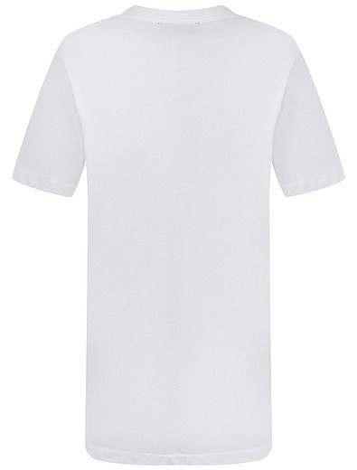 Белая футболка с контрастным карманом Diesel - 1134519176136 - Фото 6