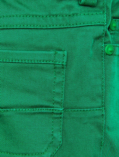 Брюки зеленые из эластичного хлопка Dior - 1082219770409 - Фото 3