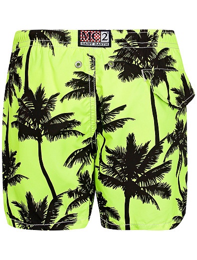 Пляжные шорты с принтом пальмы MC2 Saint Barth - 4102219970269 - Фото 2