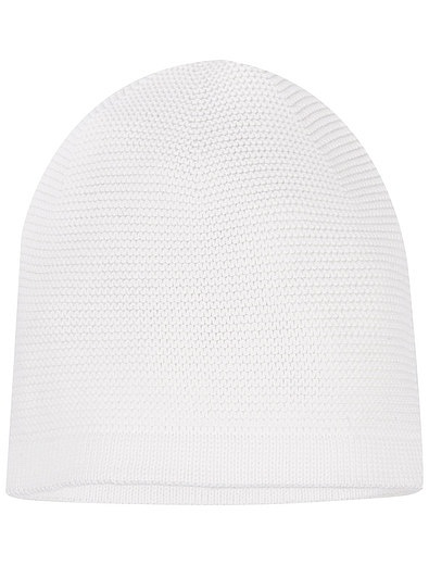 Белый хлопковый комплект из комбинезона, шапочки, носочек и пледа MIACOMPANY - 3044520180016 - Фото 3