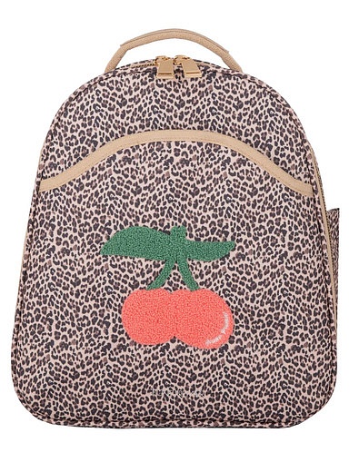 Леопардовый рюкзак Mini с вишнями Jeune Premier - 1504518280125 - Фото 1