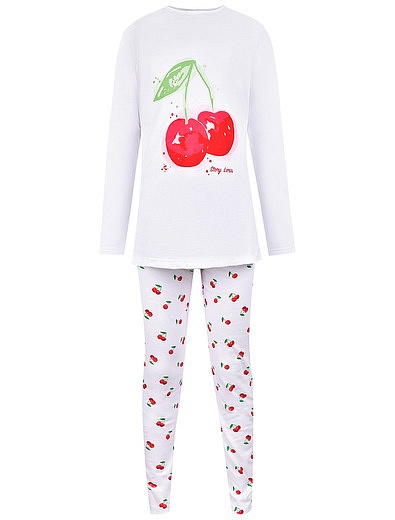 Пижама с принтом вишня Story Loris - 0211209970517 - Фото 1