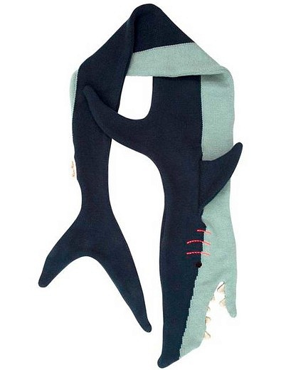 Хлопковый шарф акула Meri Meri - 1224520170176 - Фото 1