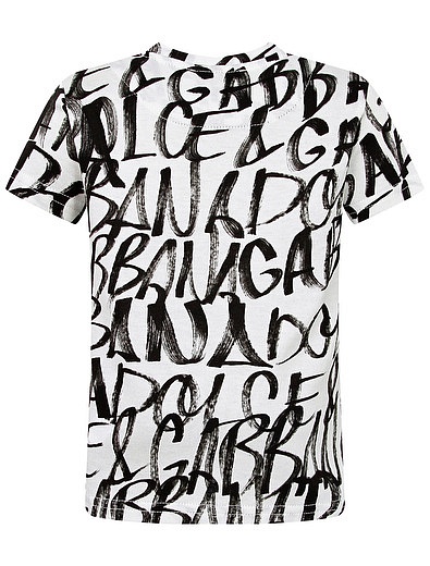 Футболка с принтом граффити Dolce & Gabbana - 1134519182212 - Фото 2