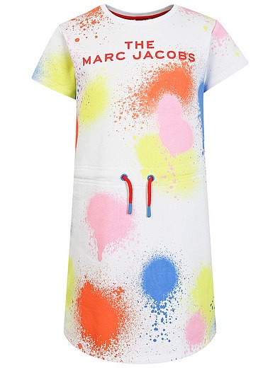Платье с эффектом пятен краски Marc Jacobs - 1054509279312 - Фото 1