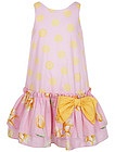 Розовое платье в горошек - 1054509416151