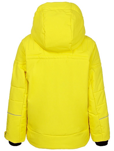 Жёлтая куртка со съемным капюшоном POIVRE BLANC - 1074519285905 - Фото 3