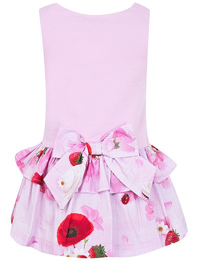 Розовое платье без рукавов Lapin House - 1052609970665 - Фото 2