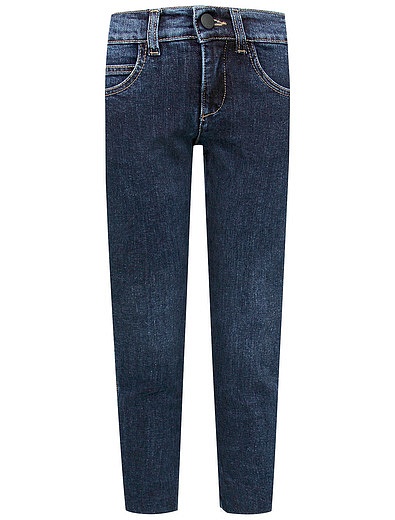 Синие джинсы с лампасами Fendi - 1164519070424 - Фото 1