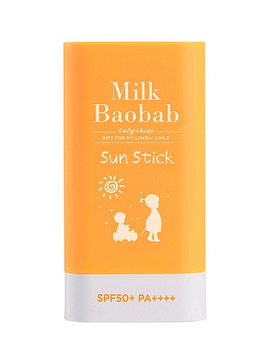 Детский крем для лица и тела MilkBaobab Baby&amp;Kids Sun Stick cream 18гр MILK BAOBAB - 8214528180102 - Фото 1