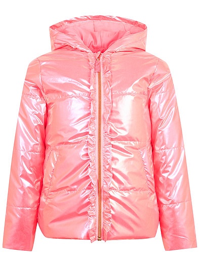 розовая Куртка с эффектом перламутра Billieblush - 1072609070103 - Фото 1