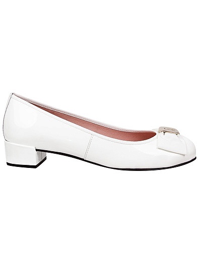 Белые туфли из натуральной кожи PRETTY BALLERINAS - 2011209070181 - Фото 2