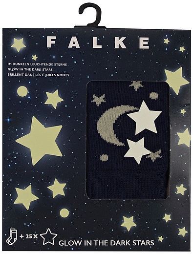 Носки (в комплекте 25 светящихся звезд) FALKE - 1534529182132 - Фото 1