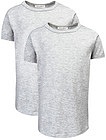Набор из 2-х хлопковых футболок серого цвета - 1131719680159