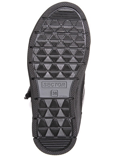 Черные утепленные ботинки на липучках Jog Dog - 2031119880465 - Фото 5