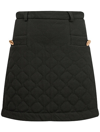 Черная стеганая юбка Prairie - 1044509182583 - Фото 1