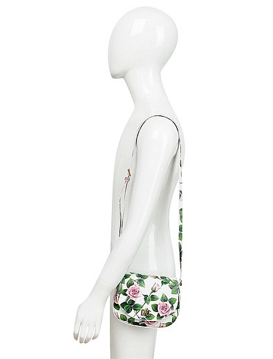 Сумка с принтом Тропические розы Dolce & Gabbana - 1203908070031 - Фото 6