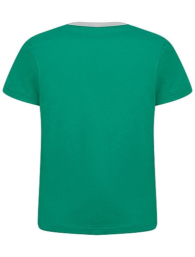 Зеленая футболка с пуделем Marc Jacobs - 1134609173755 - Фото 2