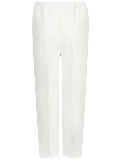 Белые брюки TWINSET - 1084509410682 - Фото 2