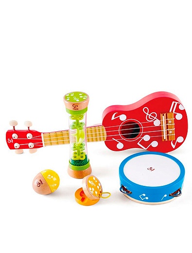 Набор музыкальных игрушек: Мини группа Hape - 7134529180707 - Фото 1
