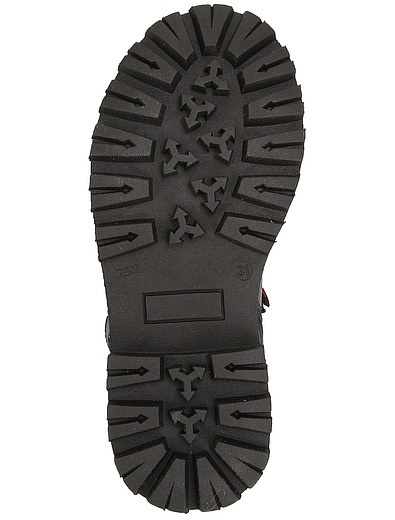 Кожаные Ботинки с подкладкой из натурального меха Dsquared2 - 2034529280269 - Фото 5