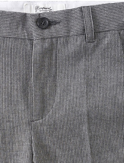 Серые классические брюки Bonpoint - 1084519173232 - Фото 3