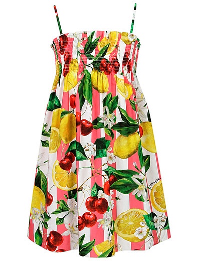 Сарафан с принтом лимоны Dolce & Gabbana - 1054609410141 - Фото 1