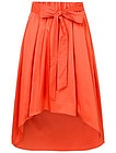 Оранжевая юбка ассиметричного кроя - 1044509073294