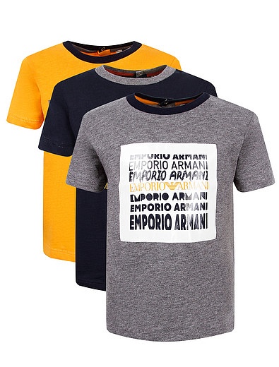 Набор из 3-х футболок EMPORIO ARMANI - 1132519981583 - Фото 1